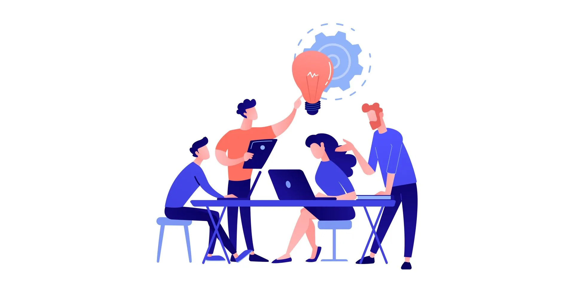 Web Development and Engineering Illustration